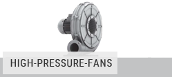 High-pressure fans High-pressure fans