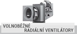 Volnoběžné radiální ventilátory Elektror Volnoběžné radiální ventilátory Elektror