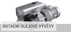 Rotační olejové vývěvy Rotační olejové vývěvy