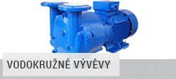 Vodokružné vývěvy Vodokružné vývěvy