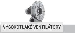 Vysokotlaké průmyslové ventilátory Elektror Vysokotlaké průmyslové ventilátory Elektror
